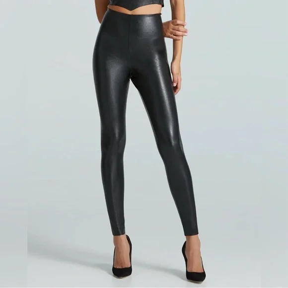 NWT Commando 7/8 Faux Leather Leggings - XS - Picture 4 of 7